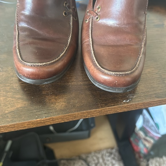 Franco Sarto Heeled Leather Loafers VGUC - Picture 8 of 8